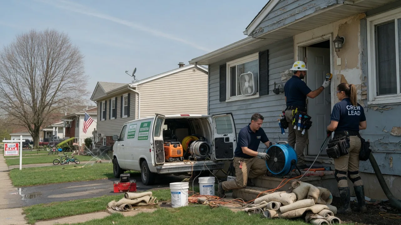 Flood Cleanup in East Freetown, MA near me